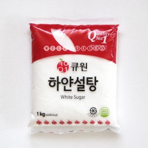 [6/2까지세일]  큐원 하얀설탕 1kg (백설탕)