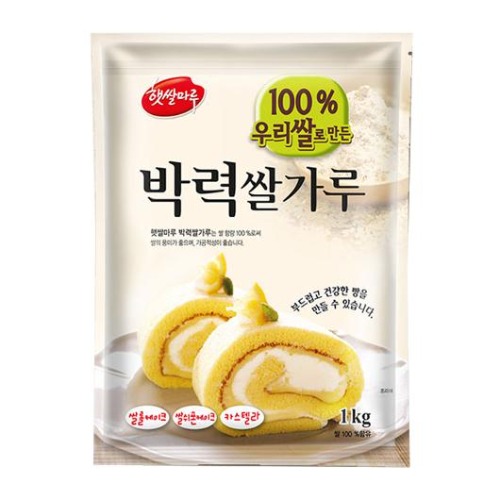 [1월31일까지세일]햇쌀마루 박력쌀가루(국산쌀) 1kg